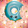Party Time Ballon Aluminium Donut et Cupcake Style Kawaii