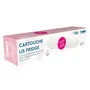 BWT - Cartouche de charbon actif 10 µm - Universelle frigo/osmose - Améliore le goût, élimine chlore, odeurs, pesticides - Facile à installer - Compatible toutes marques