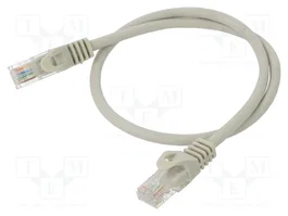 GEMBIRD Cordon de raccordement Cat 6 U/UTP RJ45, 0,5 m