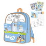 Cerdà - Kit de Couture DIY Sac à Dos Bluey 30 x 38 x 14 cm pour Enfants à partir de 3 Ans - Bleu