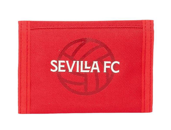 Safta Portefeuille avec tête coussinée Sevilla FC 12.5 x 9.5 x 1 cm - Officiel