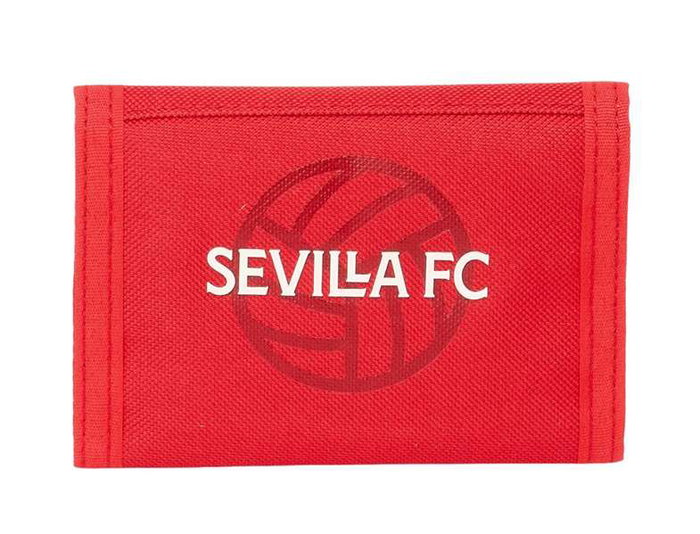 Safta Portefeuille avec tête coussinée Sevilla FC 12.5 x 9.5 x 1 cm - Officiel