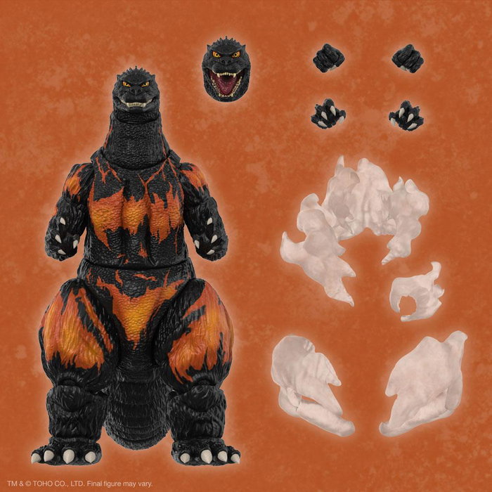 Toho figurine Ultimates Burning Godzilla 1995 20 cm Toho figurine Ultimates Burning Godzilla 1995 20 cm