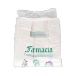 BEL PHARMA Sac Biodégradable Standard Pharmacie 35x40 Camiseta G100