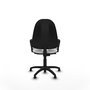 PIQUERAS Y CRESPO Chaise de bureau Algarra, tissu blanc, sans roulettes
