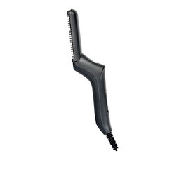ZZMEN Fer à lisser avec peigne pour barbe et cheveux courts pour hommes, plaque céramique, chauffage uniforme, température 170°C, 15W, 110-240V - Bear Modeling