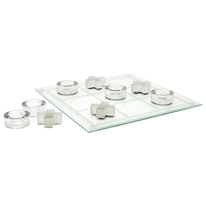 Mister Gadget Jeu de Morpion en Verre Mister Gadget Jeu de Morpion en Verre