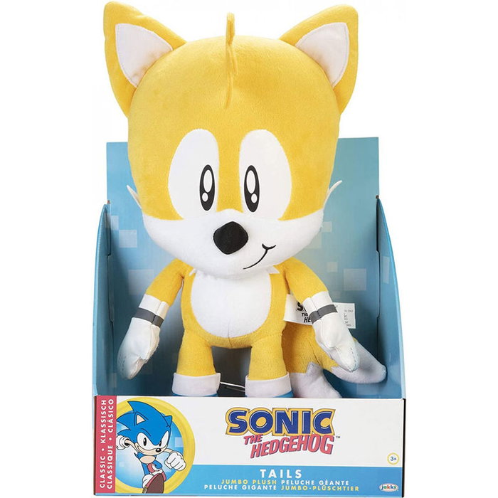 JAKKS PACIFIC Peluche Tails de Sonic The Hedgehog - 45 cm JAKKS PACIFIC Peluche Tails de Sonic The Hedgehog - 45 cm