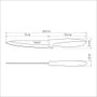 Tramontina Couteau utility Plenus noir 153 mm
