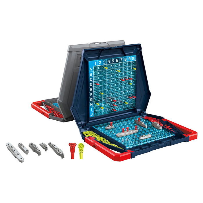 Hasbro Gaming - Hundir La Flota F4527 - Jeu de Société de Combat Naval Classique - Versions Portugaise et Espagnole - À partir de 7 ans Hasbro Gaming - Hundir La Flota F4527 - Jeu de Société de Combat Naval Classique - Versions Portugaise et Espagnole - À partir de 7 ans