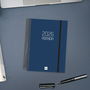 Agenda Finocam OPAQUE Bleu A5 15,5 x 21,2 cm 2026