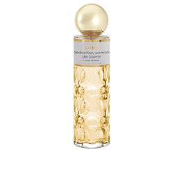 Parfums Saphir SEDUCTION WOMAN Eau de Parfum Vaporisateur 200 ml pour Femme - Fragrance Florale Agrumée avec Notes de Bergamote et de Rose