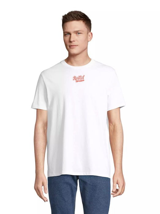 Radikal Revolution T-Shirt Out Run Blanche Taille S RKOUT201S