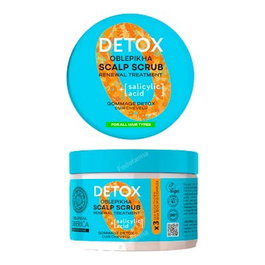 Natura Siberica Oblepikha Exfoliante Detox Shampoing Exfoliant Désincrustant pour Cuir Chevelu 300 ml
