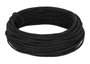 Innspiro Fil de fer recouvert de papier noir 3mm x 10m