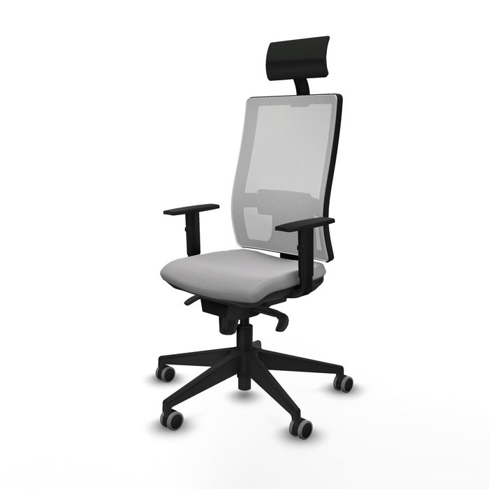 Chaise de Bureau Piqueras y Crespo 1D066G1 Gris clair