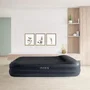 Intex - Matelas gonflable 2 personnes 150 x 200 x 42 cm, confort Dura-Beam Plus, housse floquée, pompe interne intégrée, intérieur