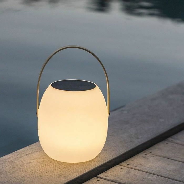Lumisky Jimmy Baladeuse solaire LED Gris, 34 cm Lumisky Jimmy Baladeuse solaire LED Gris, 34 cm