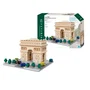 Nanoblock Maquette en Briques Arc de Triomphe L'Etoile Deluxe Edition - 1560 Pièces - Micro Figurine de Construction - Officiel Bandai