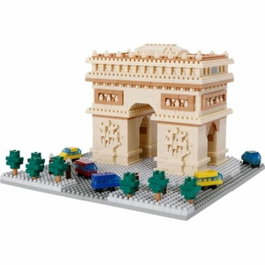 Bandai Nanoblock Arc de Triomphe L'étoile Deluxe Edition - 1560 pièces