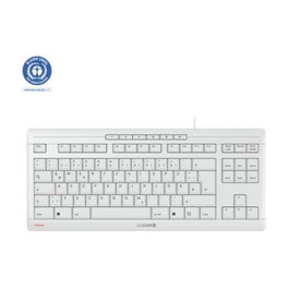Cherry STREAM KEYBOARD TKL JK-8600DE-0 Blanc