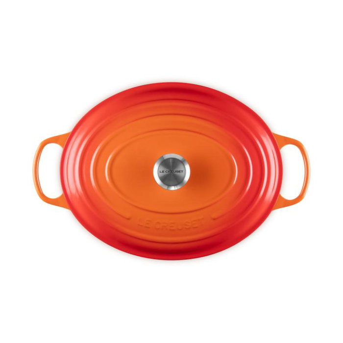 Le Creuset Signature Roaster ovale 35cm Orange