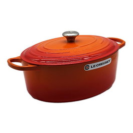 Le Creuset Signature Roaster ovale 35cm Orange