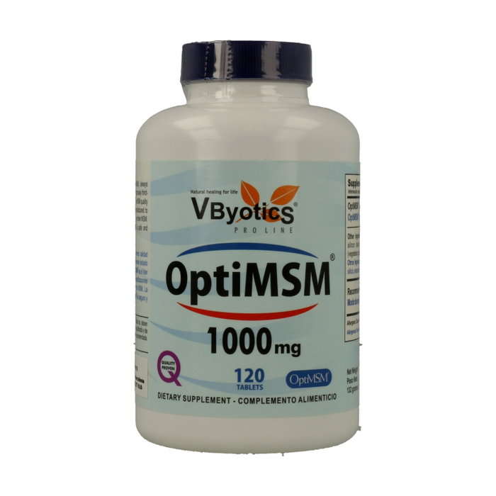 VBYOTICS OPTI-MSM 1000mg 120 comprimés