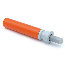 SALICE SMOVE Amortisseur à encastrer pour portes de meuble, Orange-gris