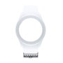 Watxandco Bracelet de Montre COWA3003 Blanc 43mm