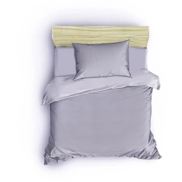 Parure de lit King Gris, 1 housse de couette 220 x 240 cm + 2 taies d'oreiller 60 x 60 cm, 70% polyester 30% coton, 120 fils, lavable machine Parure de lit King Gris, 1 housse de couette 220 x 240 cm + 2 taies d'oreiller 60 x 60 cm, 70% polyester 30% coton, 120 fils, lavable machine