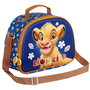 KaracterMania Bolsas Porte-Goûter Disney Le Roi Lion Little Face en 3D avec sangle réglable, compartiment unique, 25.5x10x20cm