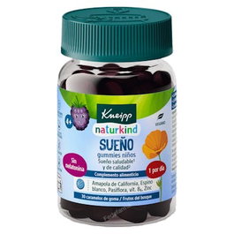 Kneipp Gummies Enfants Sommeil Fruits des Bois 30 Bonbons