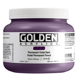 Golden Peinture acrylique Heavy Body Violeta Permanente 946 ml