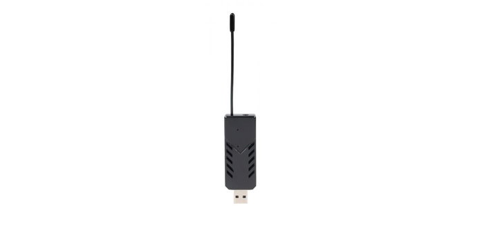Fonestar Microphone sans fil UHF avec récepteur USB - Wi-Mic Petaca UHF
