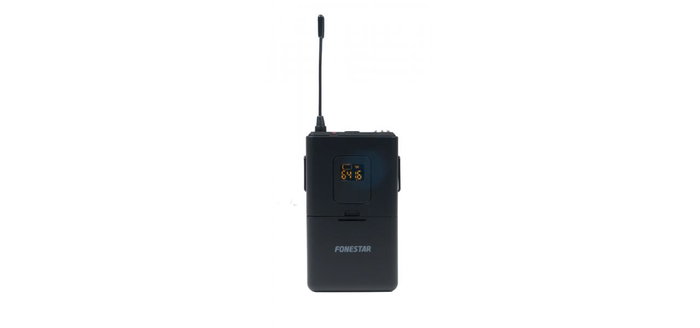 Fonestar Microphone sans fil UHF avec récepteur USB - Wi-Mic Petaca UHF