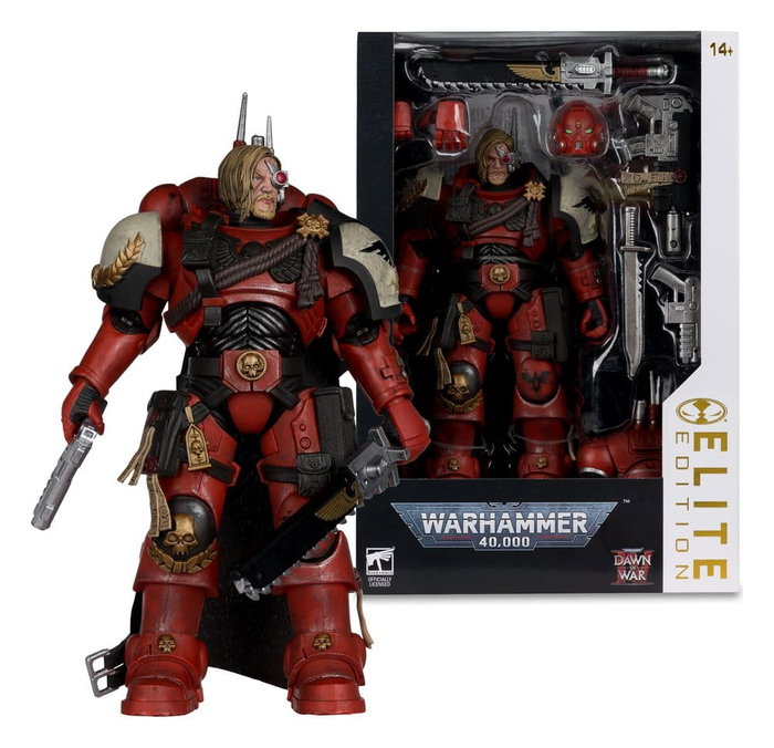 Warhammer 40 000 Dawn of War McFarlane Elite Edition figurine Captain Cyrus (Dawn of War 4) 20 cm Warhammer 40 000 Dawn of War McFarlane Elite Edition figurine Captain Cyrus (Dawn of War 4) 20 cm