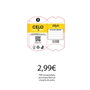 Celo Paquet de 25 petits contenants en carton pick&mix