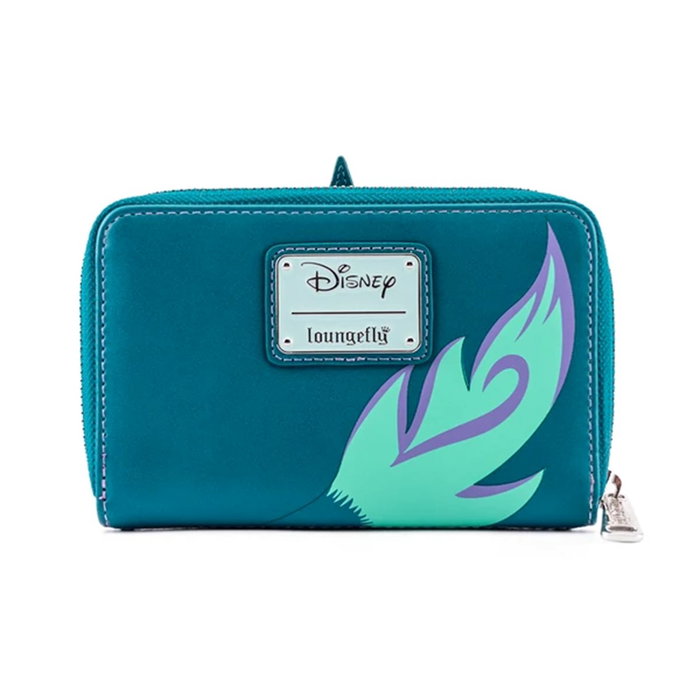 Loungefly Disney Raya and the Last Dragon Portefeuille Zip Sisu - Cuir Végétalien Bleu Violet