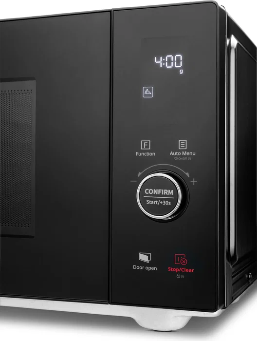 MEDION MD12041 Four Micro-ondes 4 en 1 25 L avec Fonction Gril et Convection, Noir