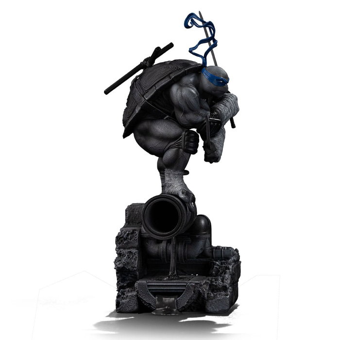 Tortues Ninja statuette 1/10 Art Scale Leonardo Black and White Variant 26 cm heo exclusive