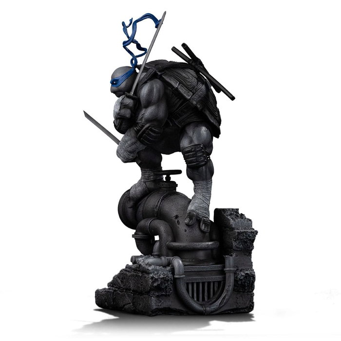 Tortues Ninja statuette 1/10 Art Scale Leonardo Black and White Variant 26 cm heo exclusive