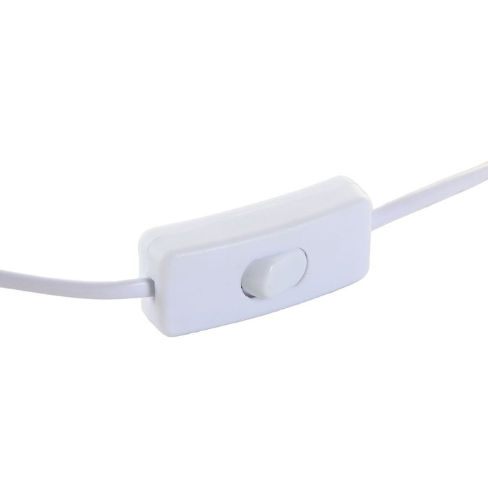 Home ESPRIT Lampe de bureau Chien Blanc et Doré