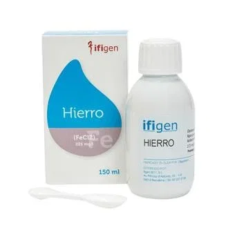 IFIGEN Hierro (Fe) Oligoéléments 150 ml IFIGEN Hierro (Fe) Oligoéléments 150 ml