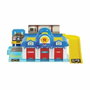 Silverlit Playset QG - Garage mini véhicules Robocar Poli avec 1 véhicule inclus