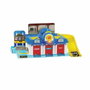 Silverlit Playset QG - Garage mini véhicules Robocar Poli avec 1 véhicule inclus