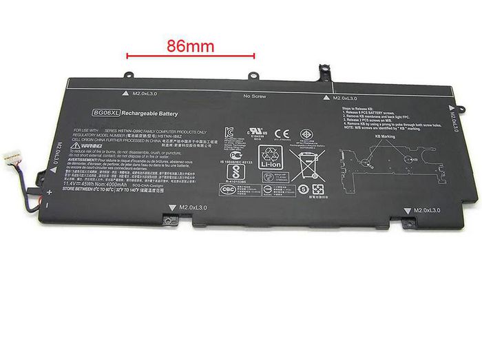 CoreParts Batterie 45Wh 6 Cellules Li-Pol 11.4V 3.9Ah pour HP Elitebook 1040 G3 - Remplacement Haute Qualité CoreParts Batterie 45Wh 6 Cellules Li-Pol 11.4V 3.9Ah pour HP Elitebook 1040 G3 - Remplacement Haute Qualité