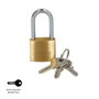 WOLFPACK LINEA PROFESIONAL Cadenas laiton anse longue 30 mm clés identiques n°2
