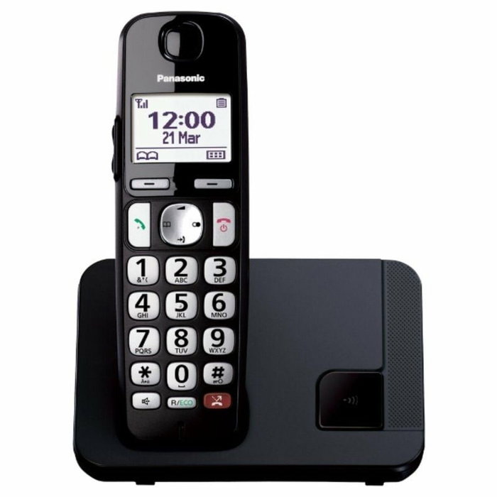 Téléphone Sans Fil Panasonic KXTGE250SPB Blanc Noir