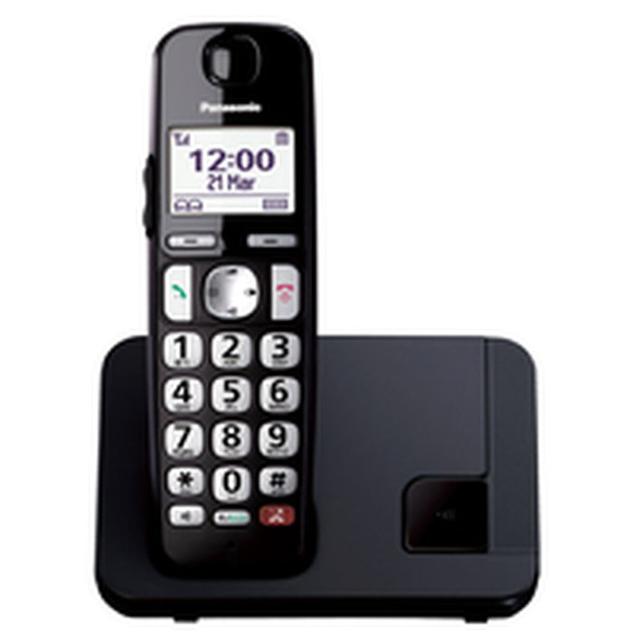 Téléphone Sans Fil Panasonic KXTGE250SPB Blanc Noir